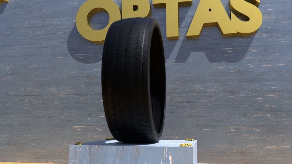 ORTAS TIRE NO 21 GAME READY AND 3D PRINTABLE 3D print model_11