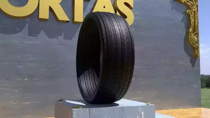 ORTAS TIRE NO 21 GAME READY AND 3D PRINTABLE 3D print model
