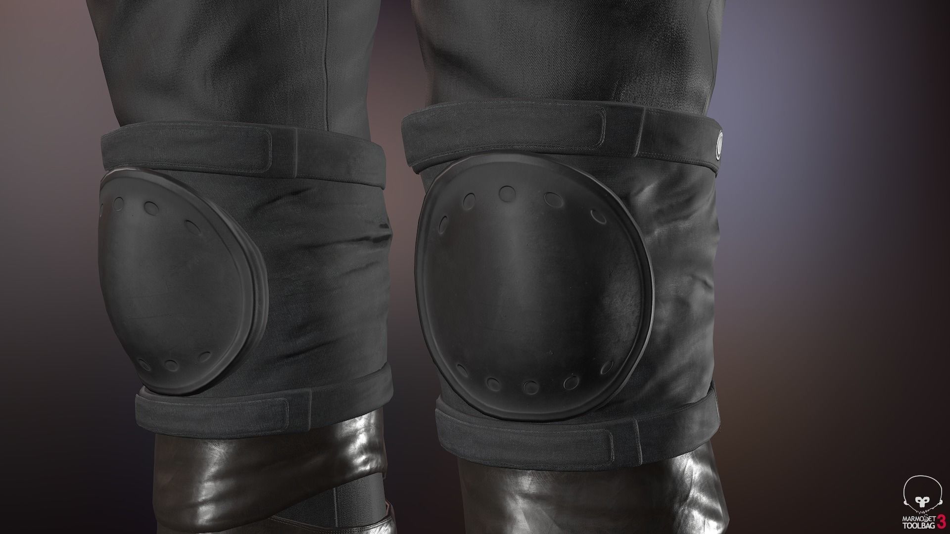 Female Survivor Outfit  Low-poly 3D model_31