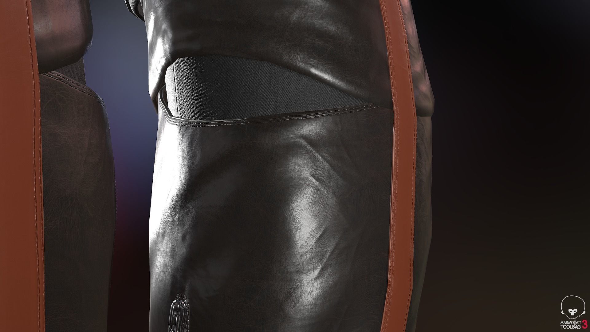 Female Survivor Outfit  Low-poly 3D model_41