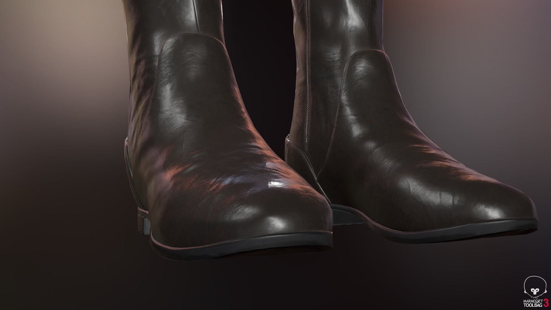 Female Survivor Outfit  Low-poly 3D model_44