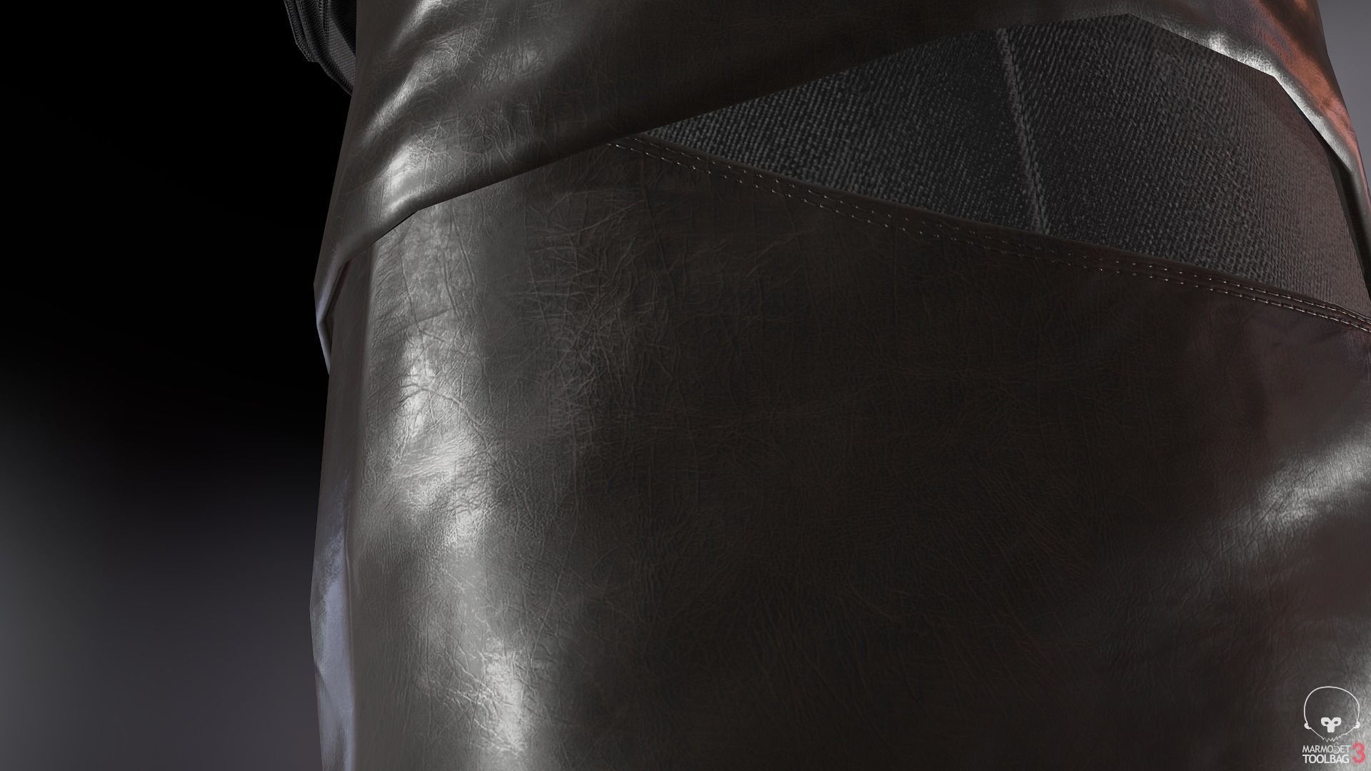 Female Survivor Outfit  Low-poly 3D model_42