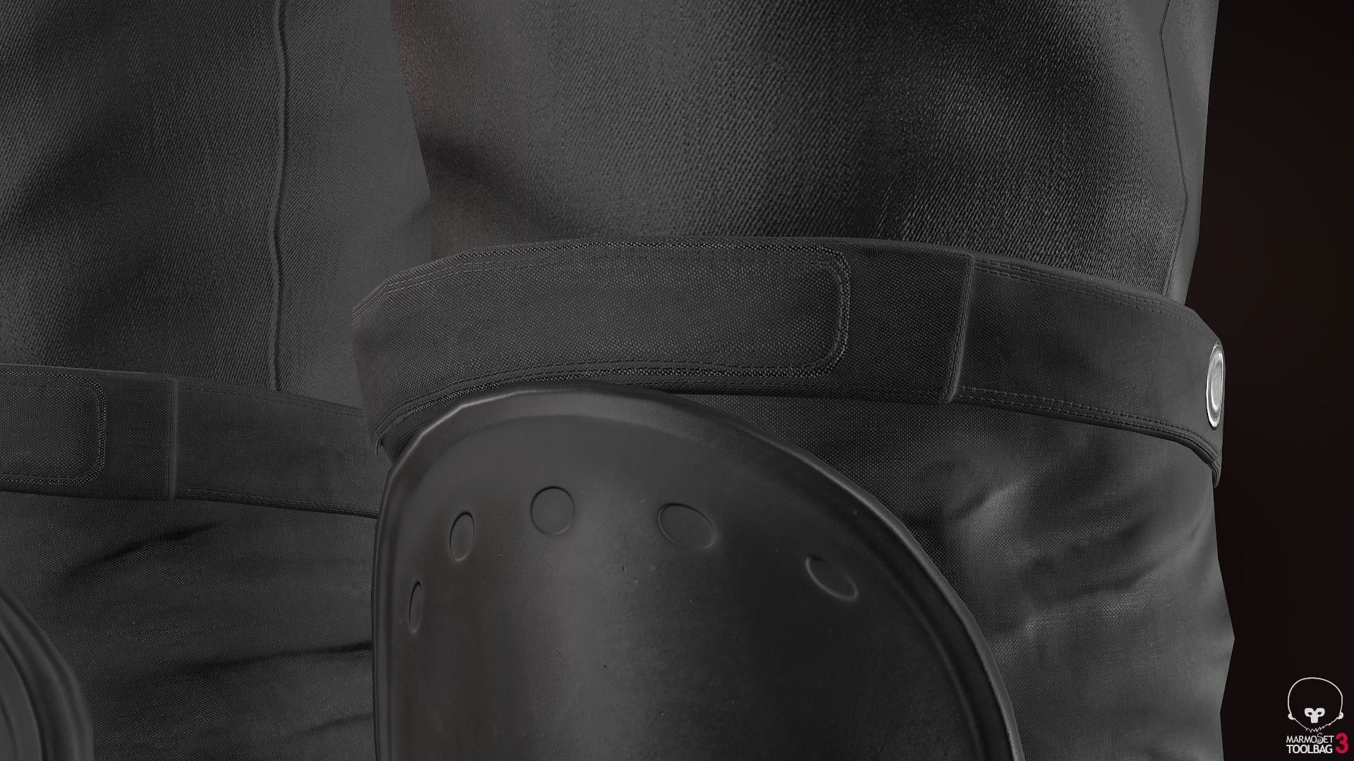 Female Survivor Outfit  Low-poly 3D model_32