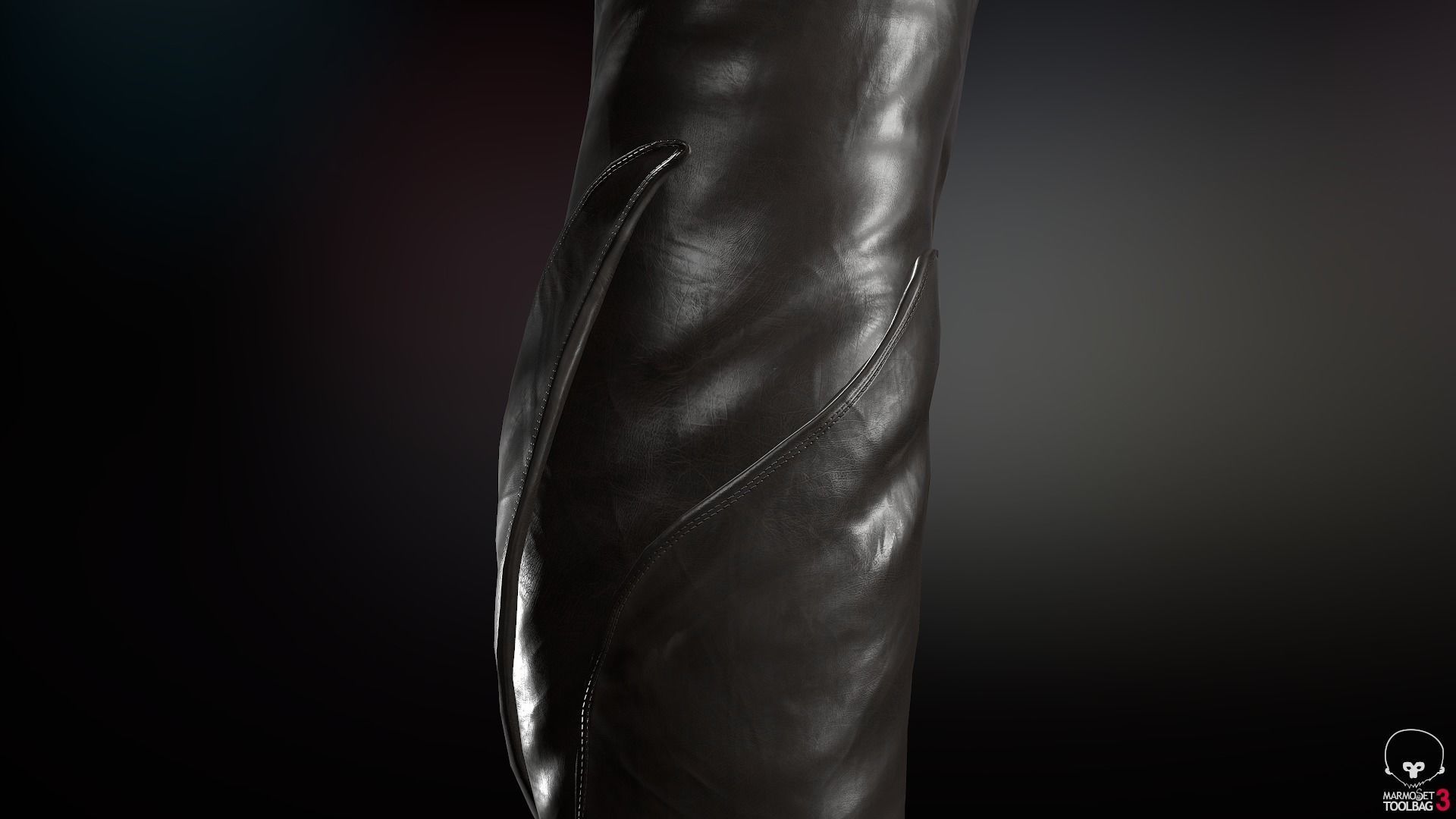 Female Medieval Outfit 1 Low-poly 3D model_53