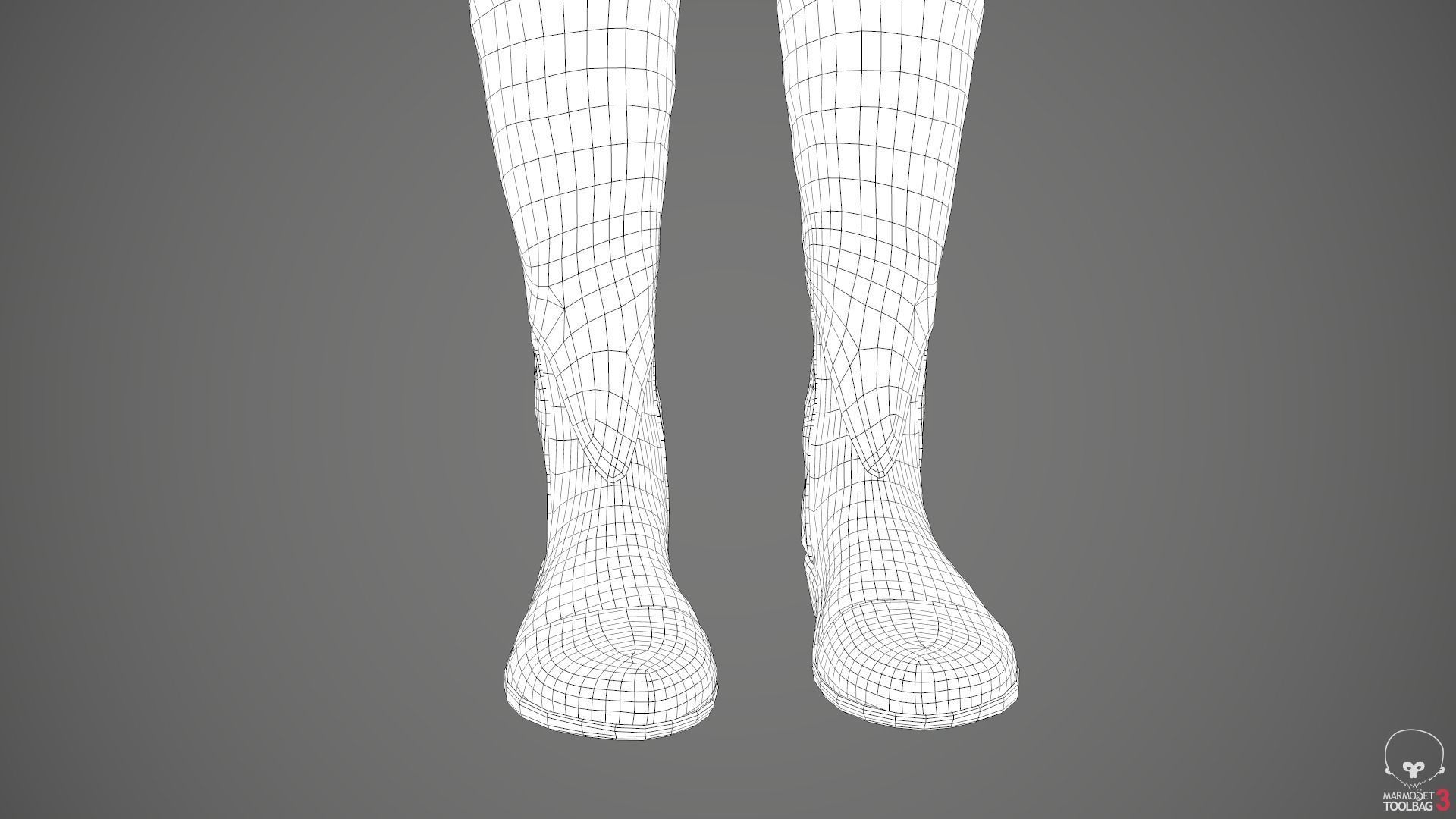 Female Medieval Outfit 1 Low-poly 3D model_77