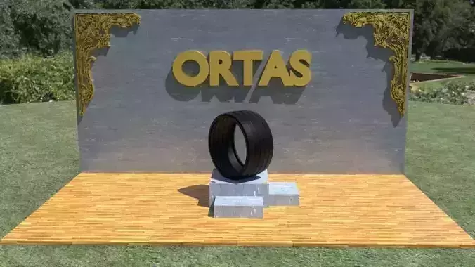 ORTAS TIRE NO 23 GAME READY AND 3D PRINTABLE