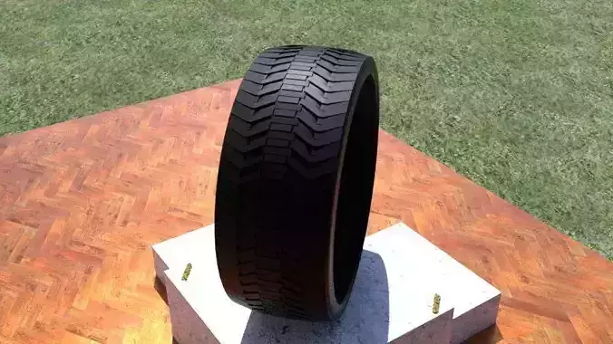 ORTAS TIRE NO 27 GAME READY AND 3D PRINTABLE