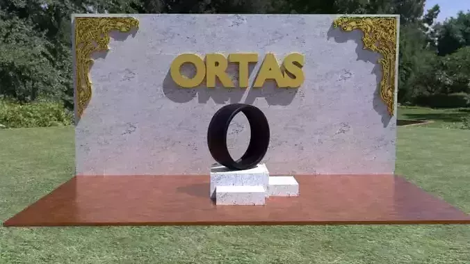 ORTAS TIRE NO 28 GAME READY AND 3D PRINTABLE 3D print model