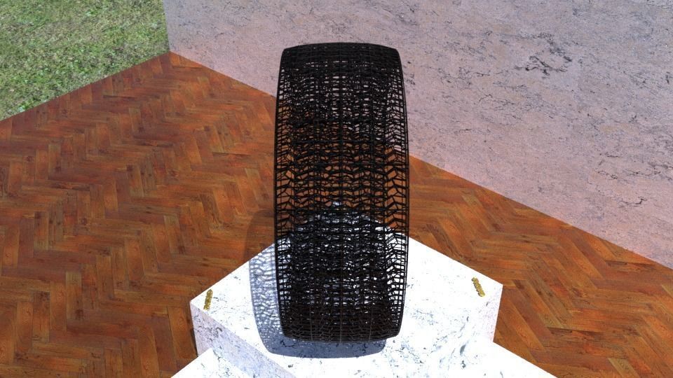 ORTAS TIRE NO 31 GAME READY AND 3D PRINTABLE 3D print model_9