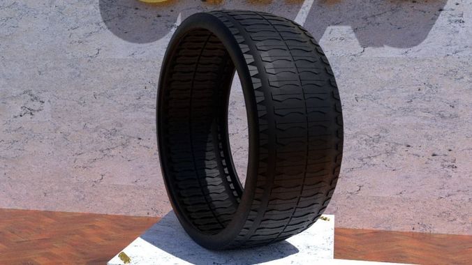 ORTAS TIRE NO 32 GAME READY AND 3D PRINTABLE 3D print model