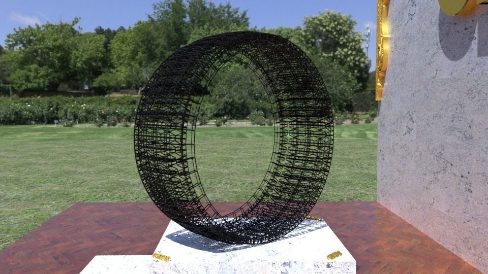 ORTAS TIRE NO 32 GAME READY AND 3D PRINTABLE 3D print model_9