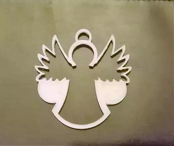 Angel Cookie Cutter 3D print model