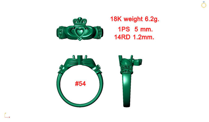 RING 34 3D print model
