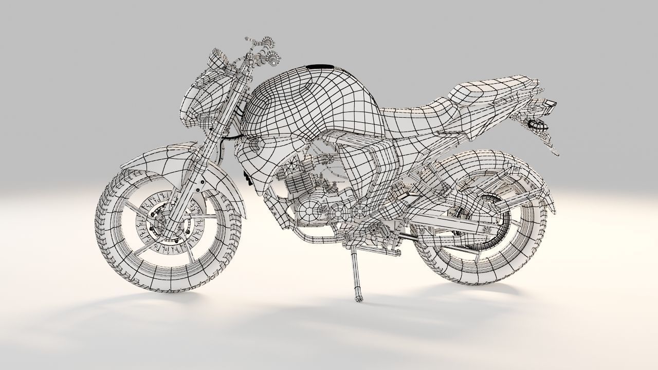 Yamaha FzFi V2 3D model_11