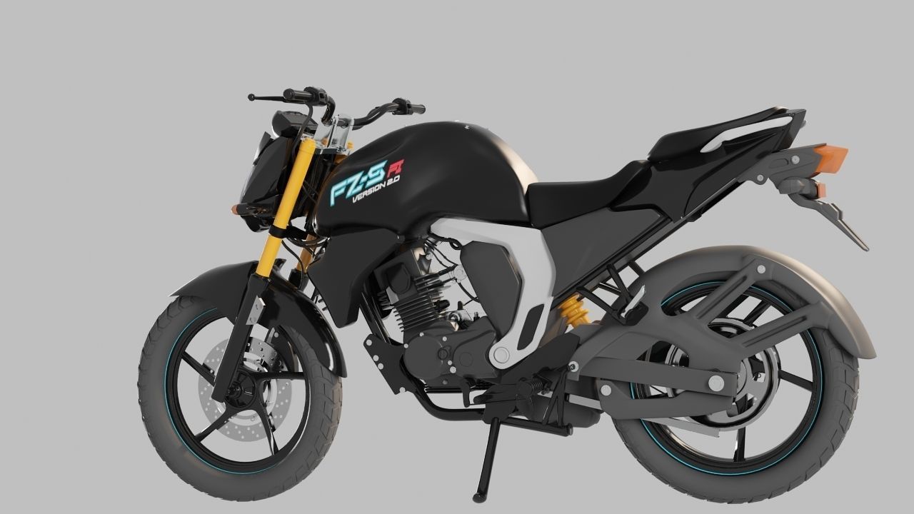 Yamaha FzFi V2 3D model_18