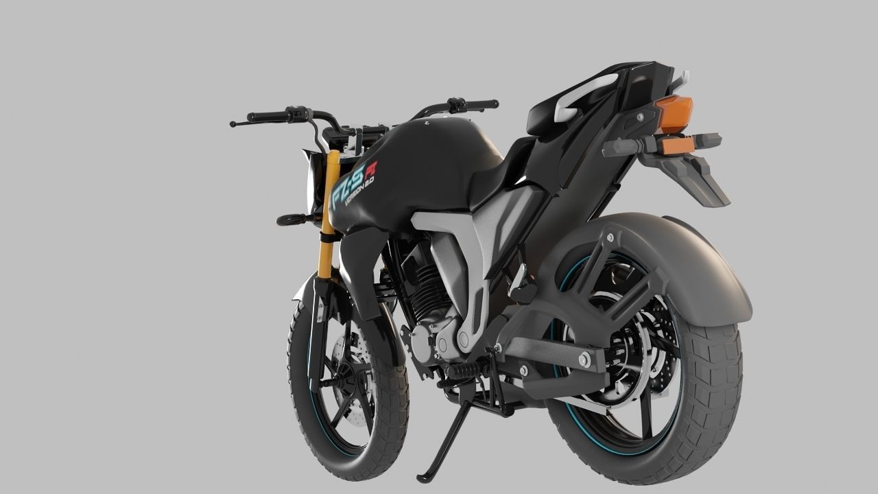 Yamaha FzFi V2 3D model_17