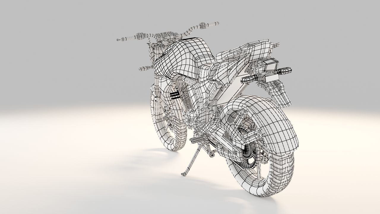 Yamaha FzFi V2 3D model_9