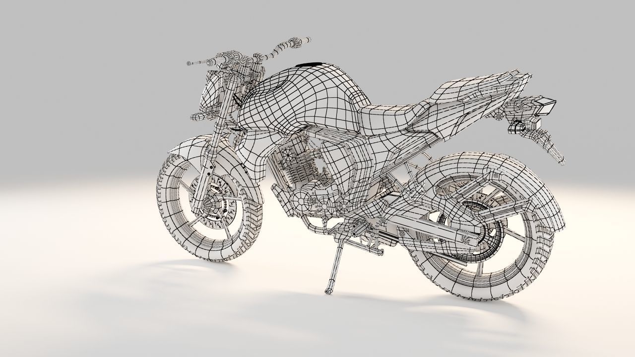 Yamaha FzFi V2 3D model_10