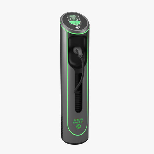 Electric Vehicle Charging Station 5 3D model