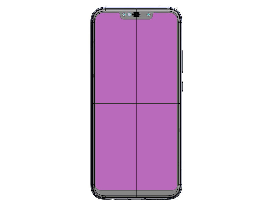 HUAWEI MATE 20 LITE 3D model_11