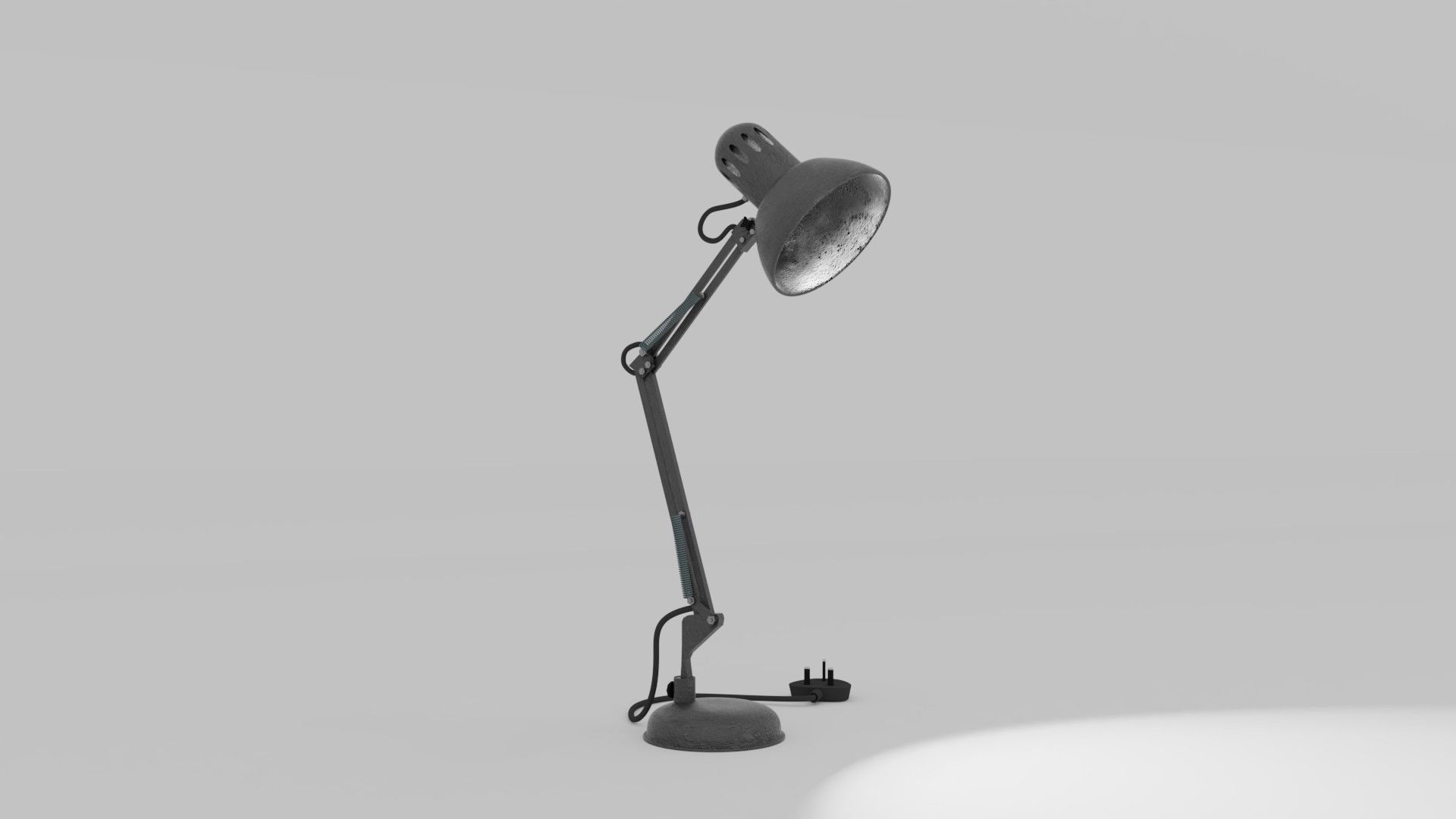 Desk Lamp 3D model_1
