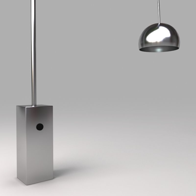 Floor Lamp 3D model_3