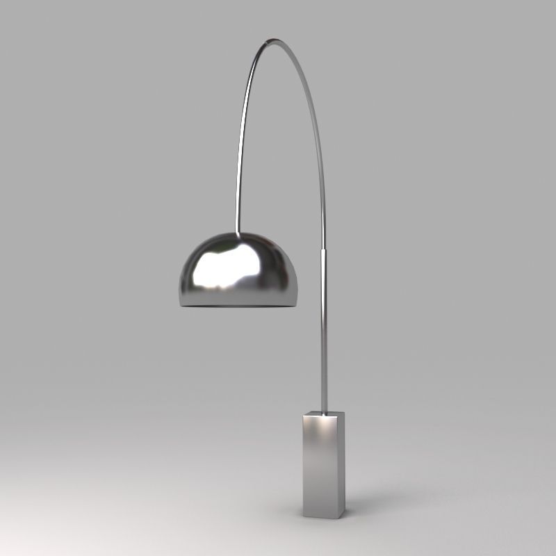 Floor Lamp 3D model_1