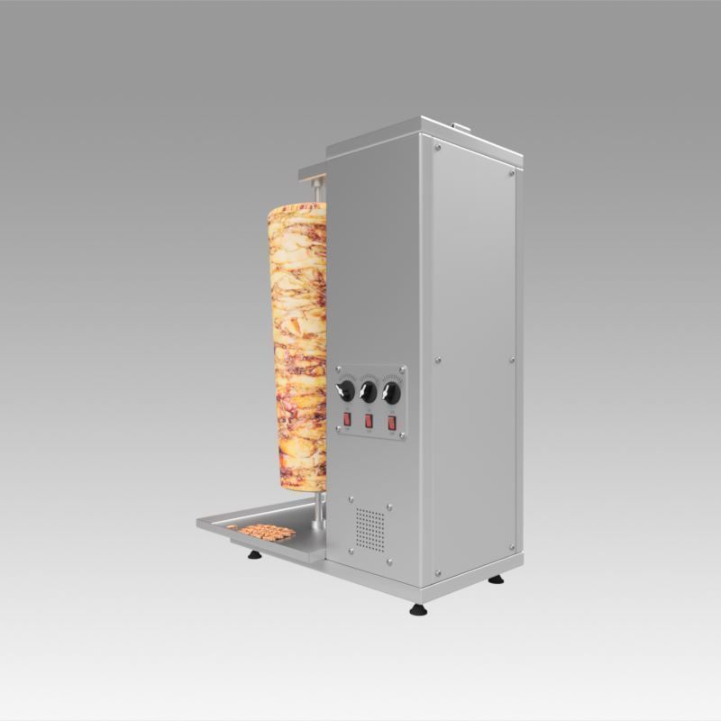 Kebab doner machine 3D model_3