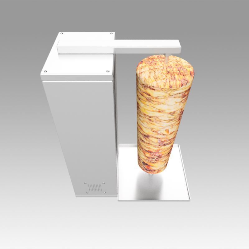 Kebab doner machine 3D model_16