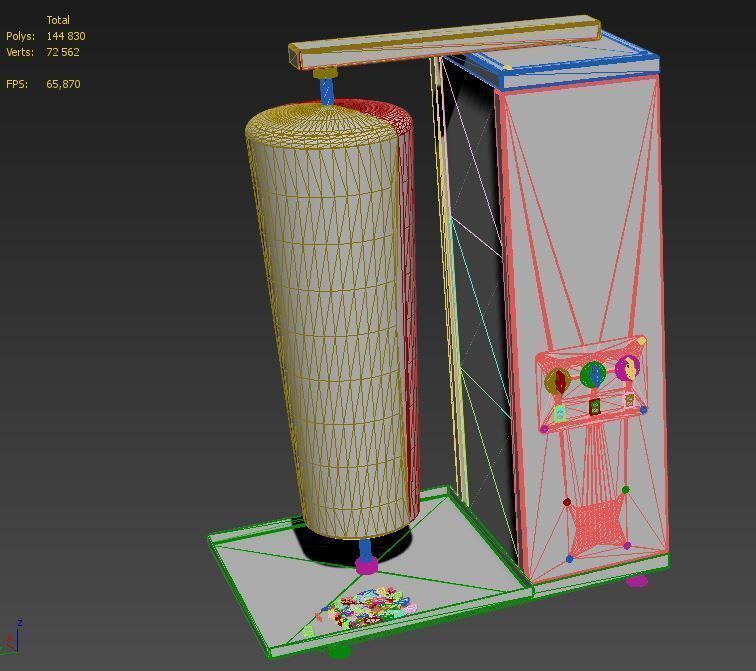 Kebab doner machine 3D model_23