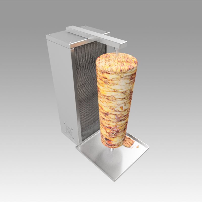 Kebab doner machine 3D model_17