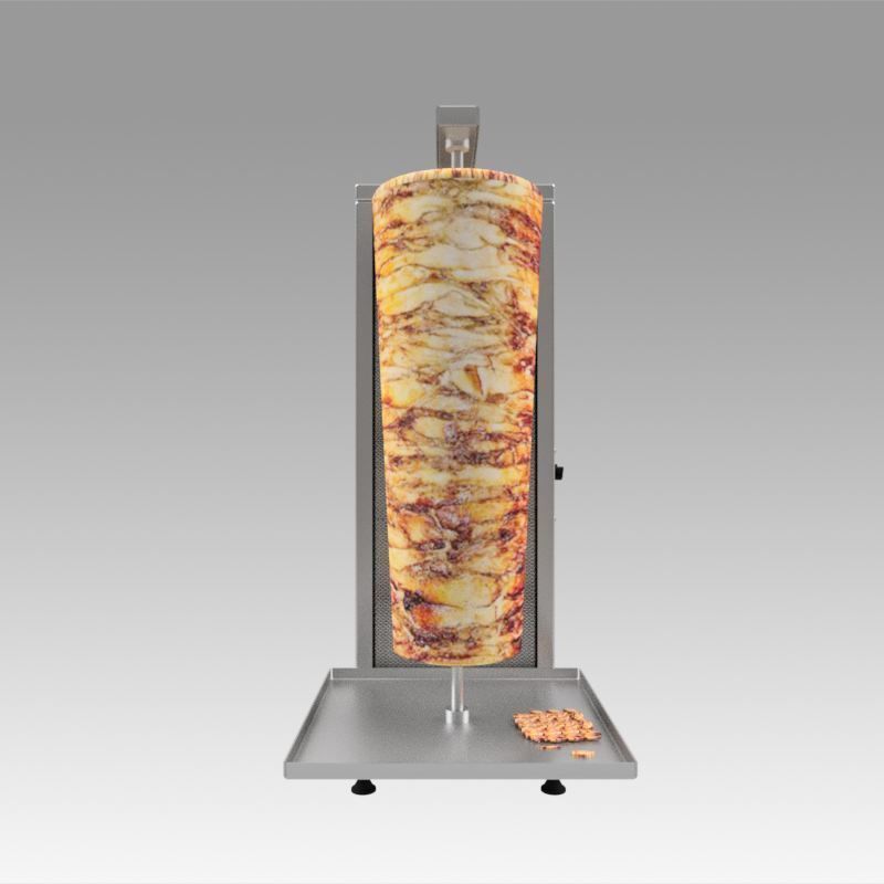 Kebab doner machine 3D model_8