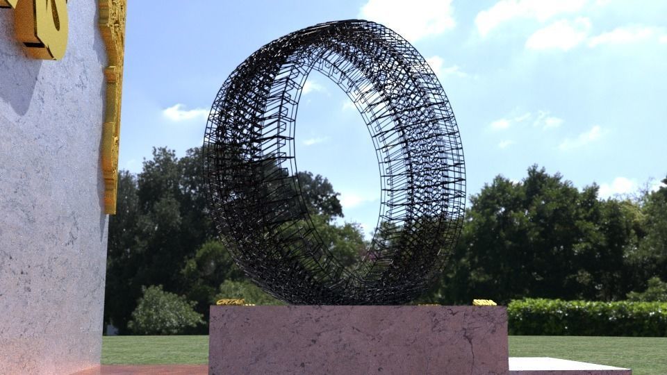 ORTAS TIRE NO 42 GAME READY AND 3D PRINTABLE 3D print model_8