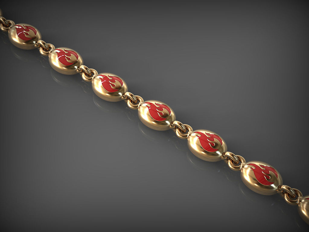 Chain link 143 3D print model_0