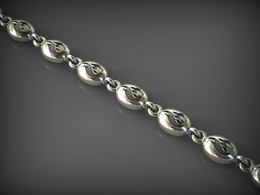 Chain link 143 3D print model_5