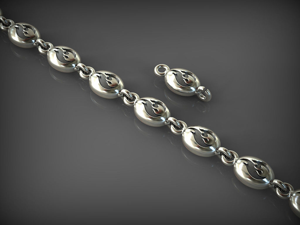 Chain link 143 3D print model_6