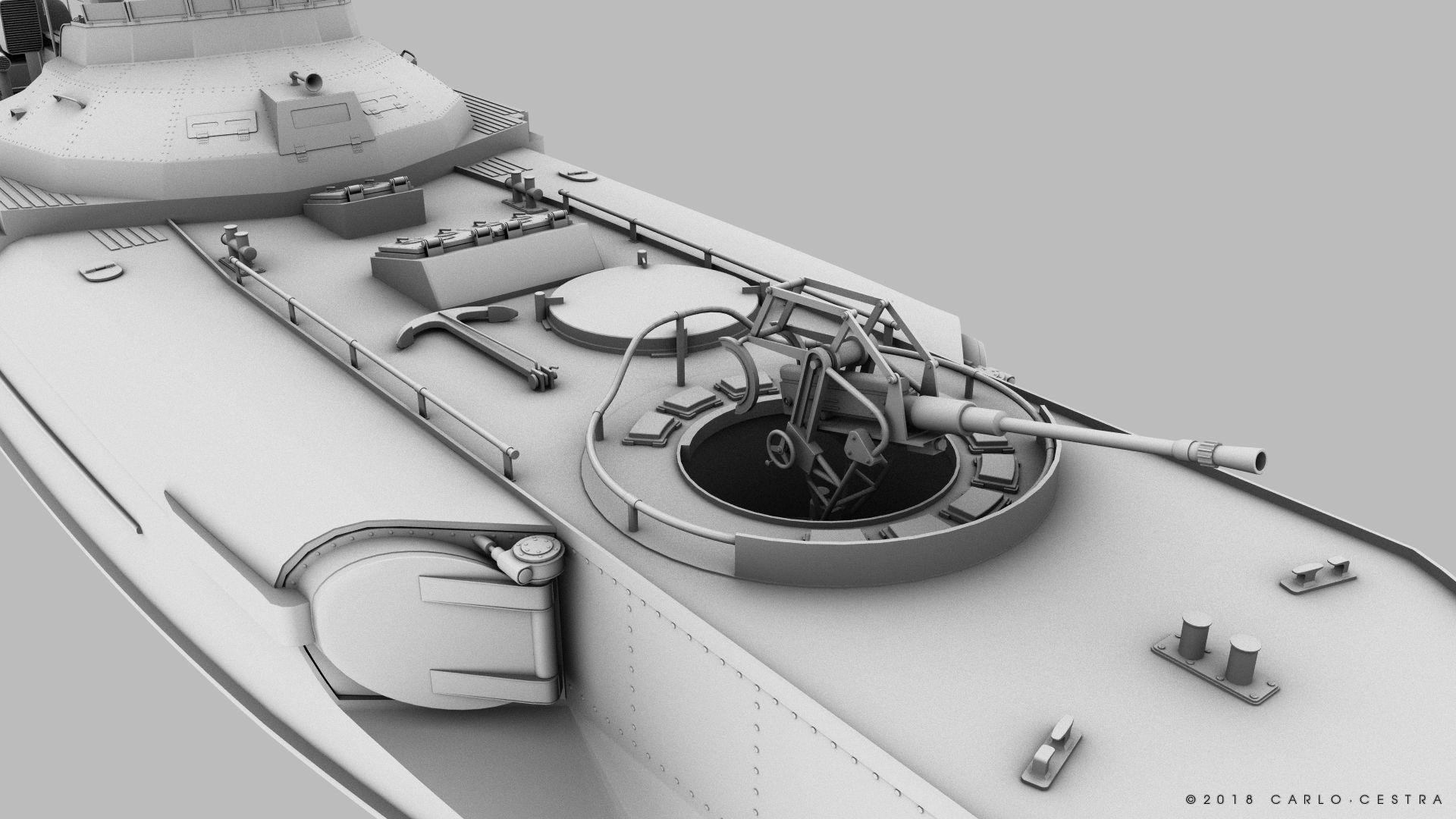 SCHNELLBOOT S38-B 3D model_1