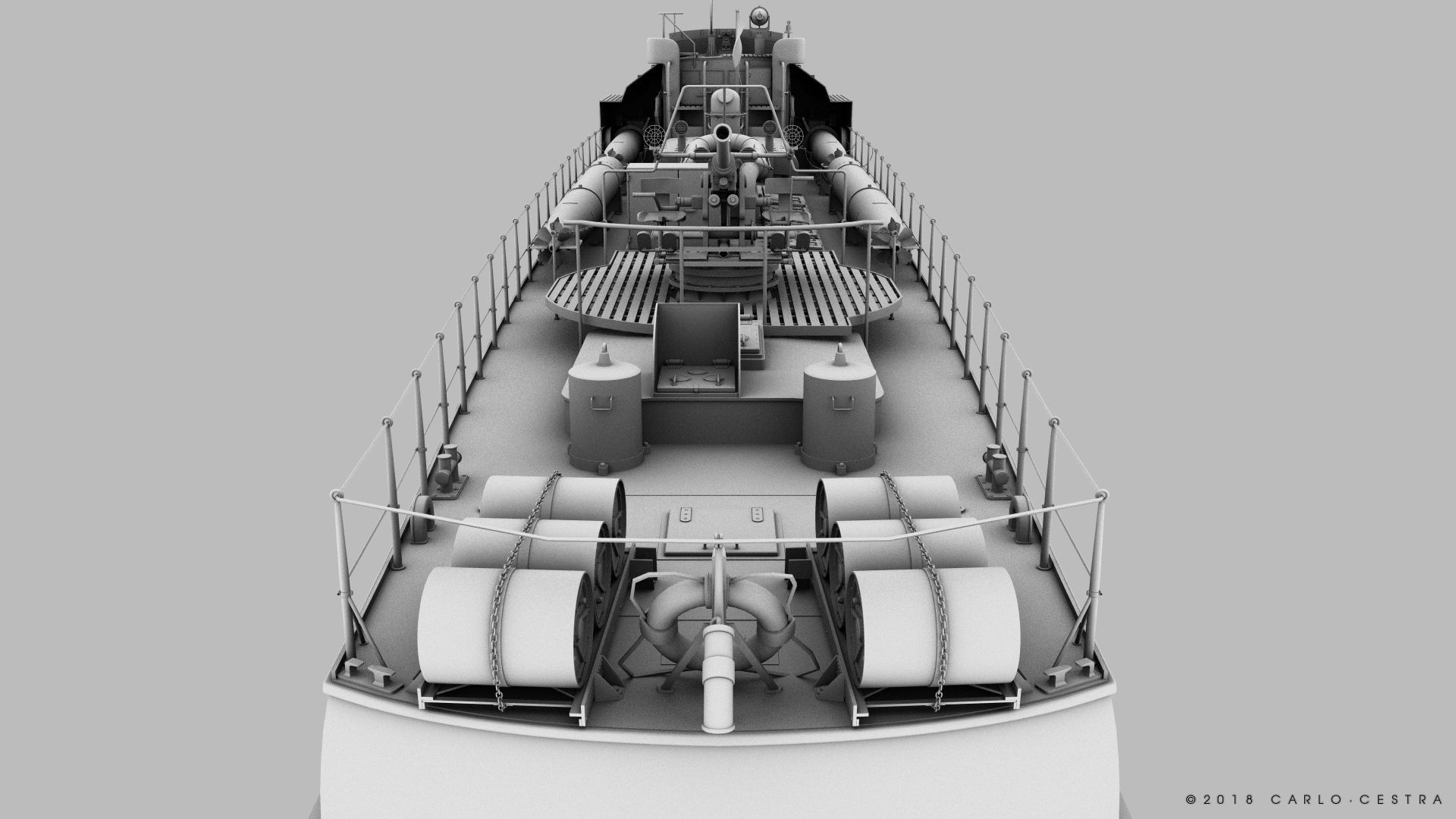 SCHNELLBOOT S38-B 3D model_3