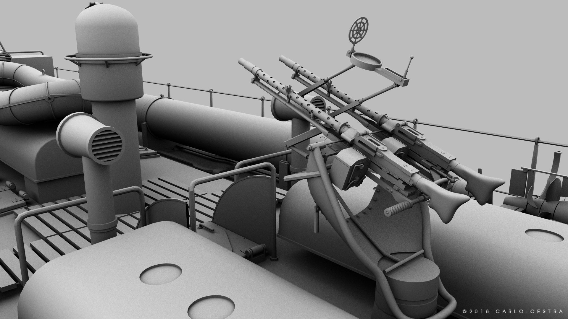 SCHNELLBOOT S38-B 3D model_7