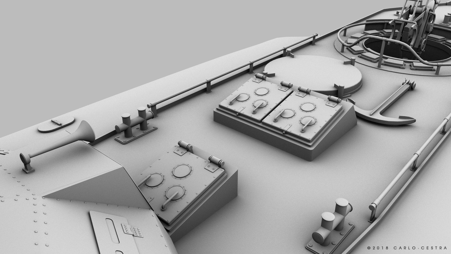 SCHNELLBOOT S38-B 3D model_5