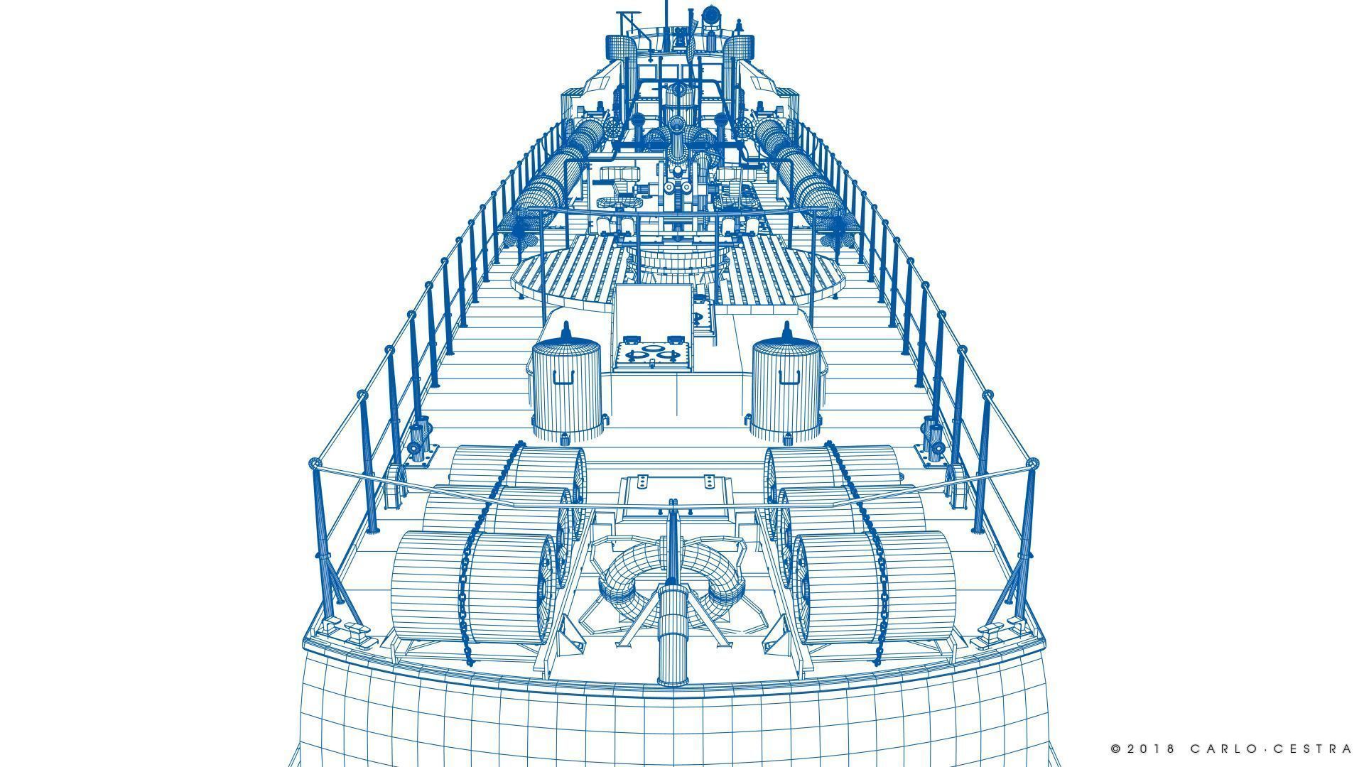 SCHNELLBOOT S38-B 3D model_19