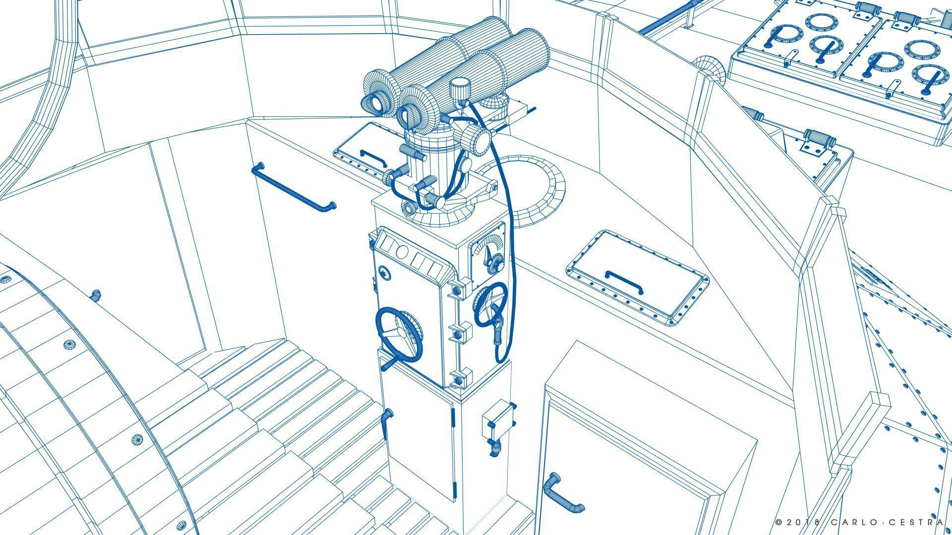 SCHNELLBOOT S38-B 3D model_21