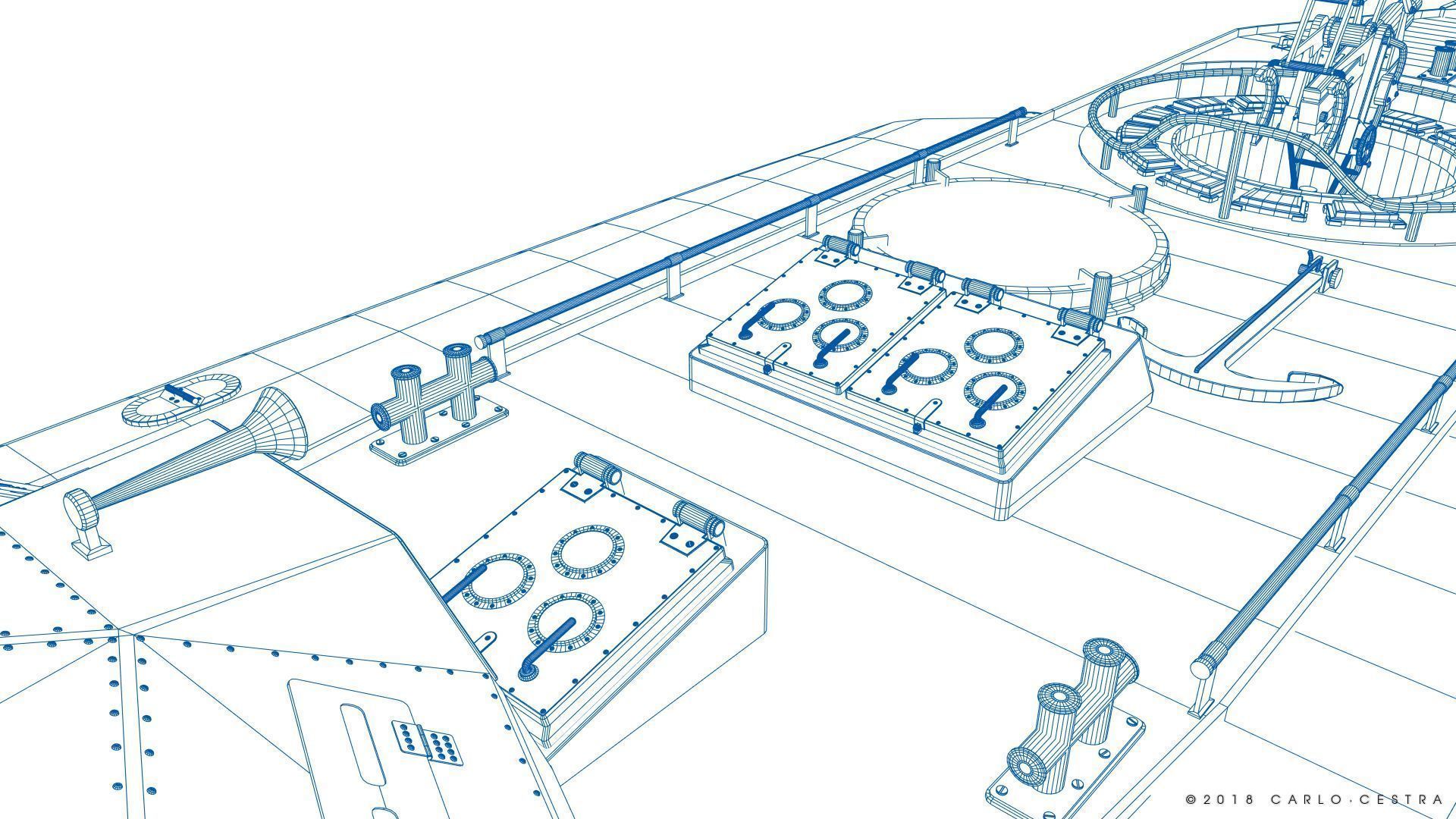 SCHNELLBOOT S38-B 3D model_20