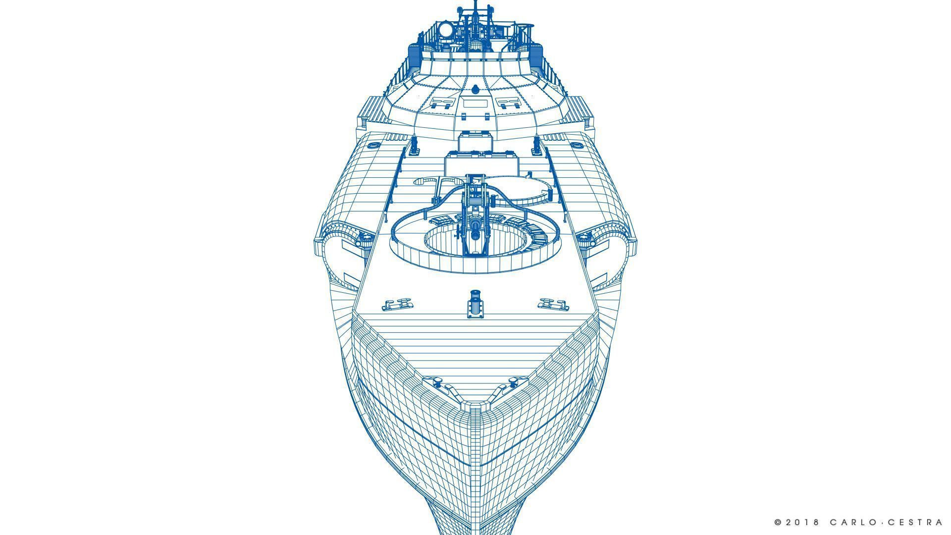 SCHNELLBOOT S38-B 3D model_30