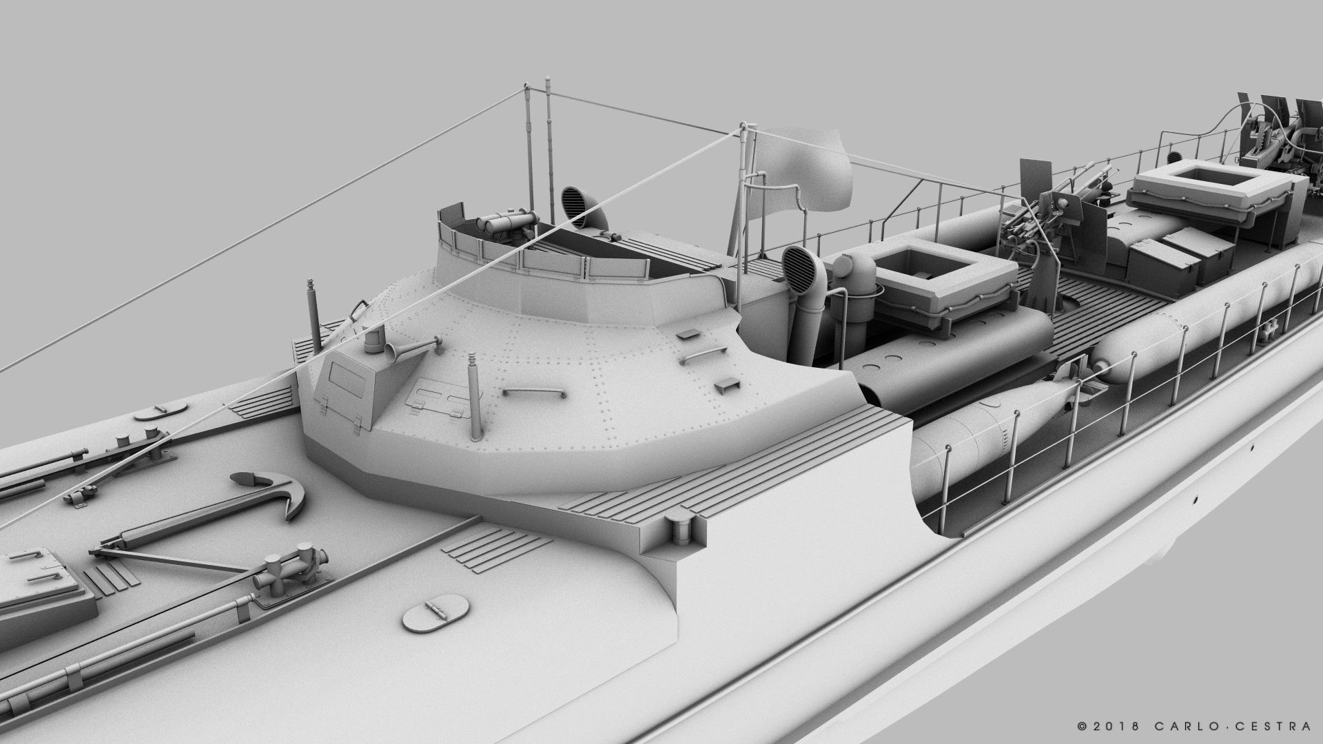 SCHNELLBOOT S100 3D model_4
