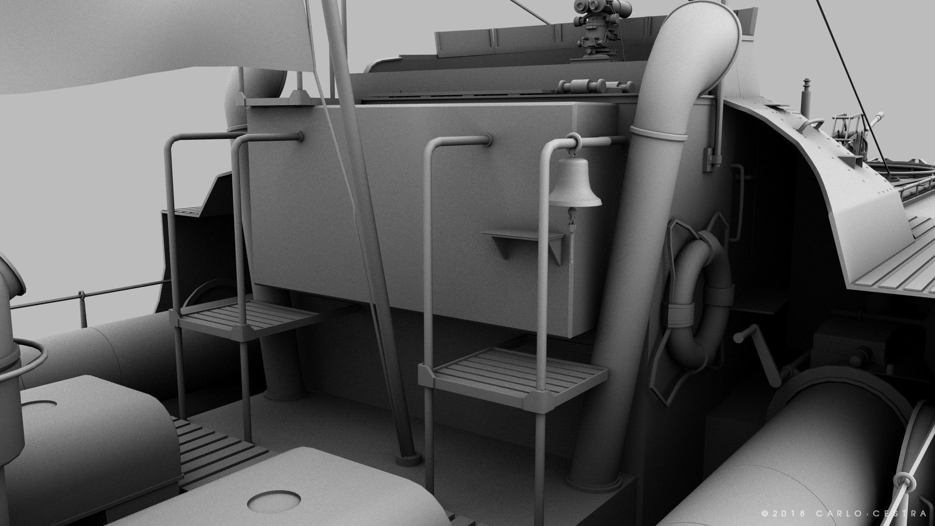 SCHNELLBOOT S100 3D model_9