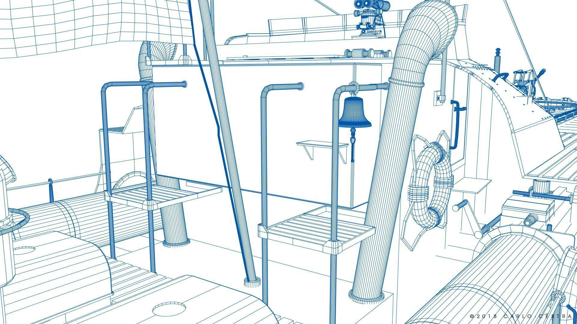 SCHNELLBOOT S100 3D model_26