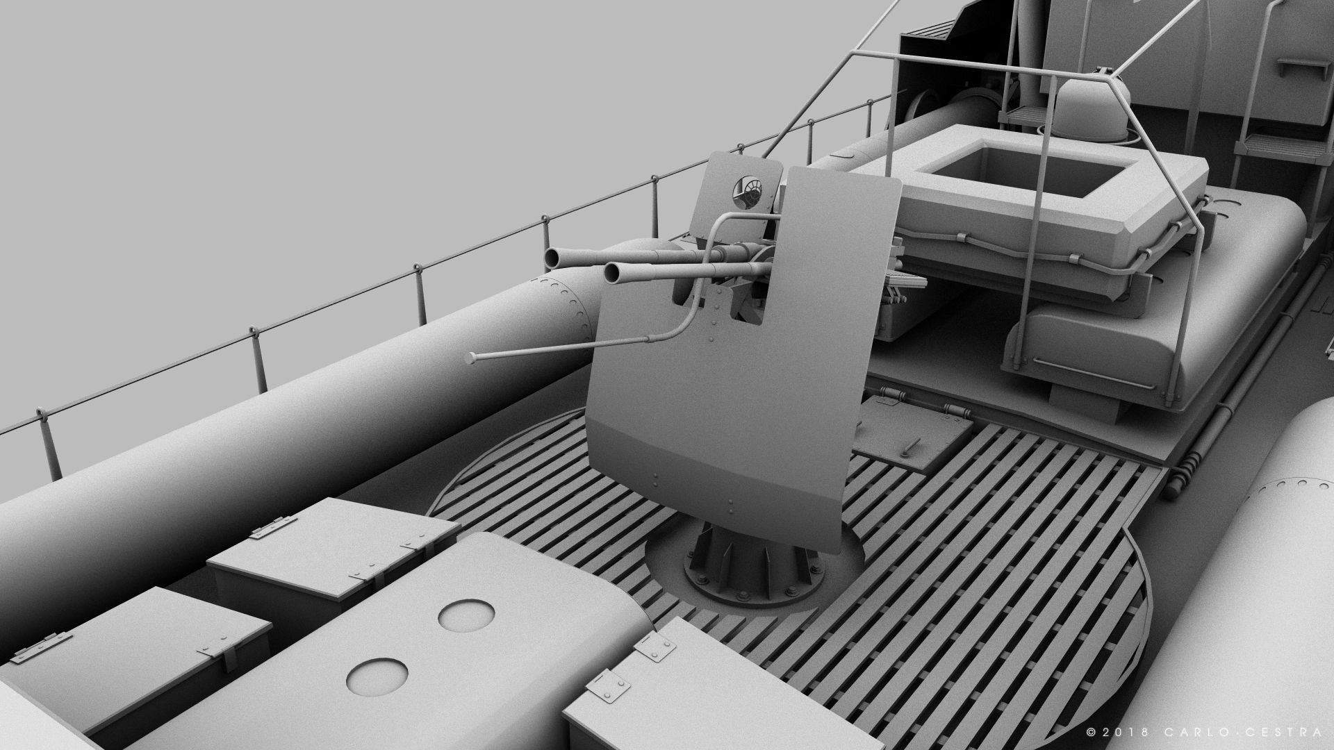 SCHNELLBOOT S100 3D model_8
