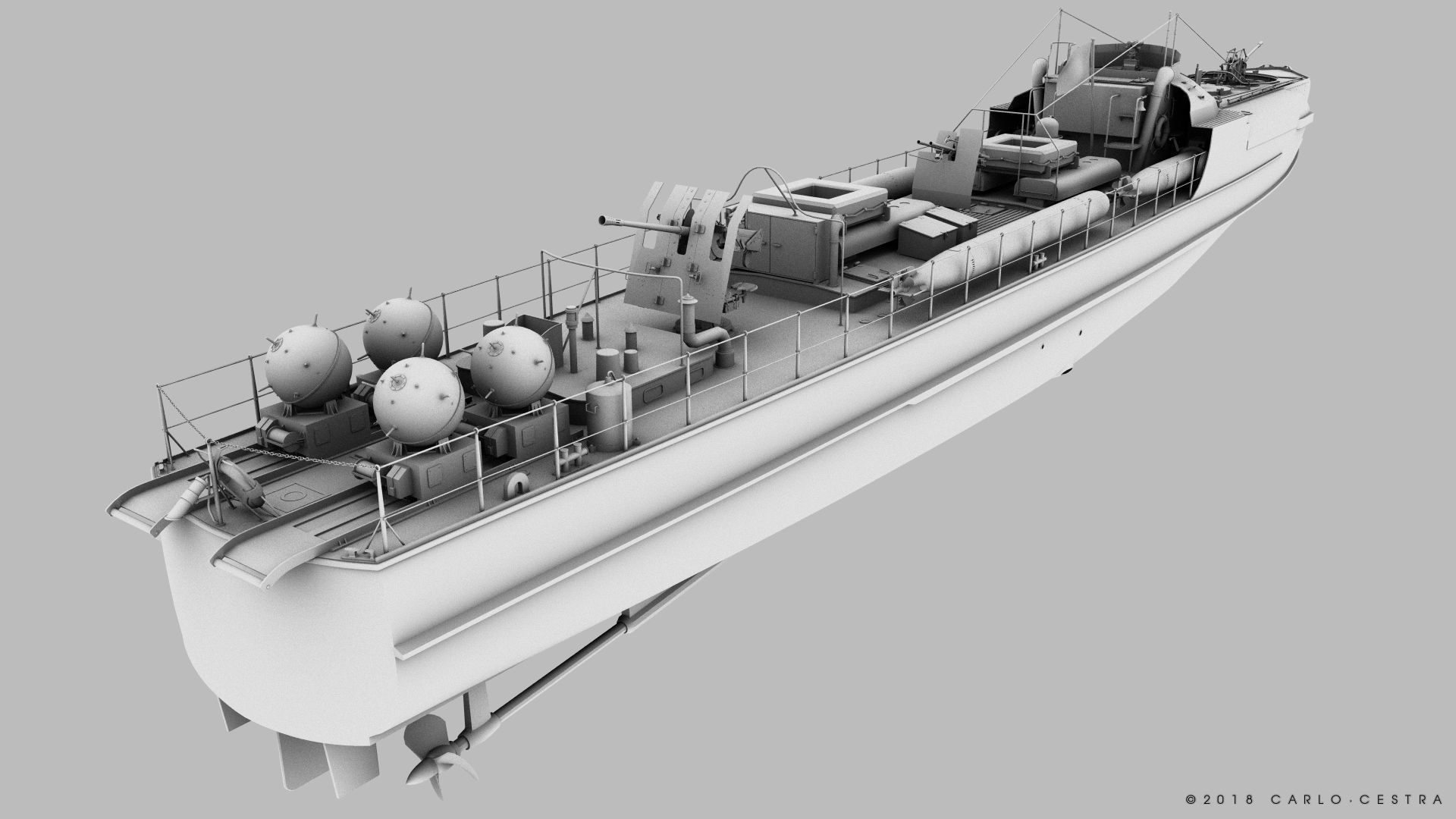 SCHNELLBOOT S100 3D model_2