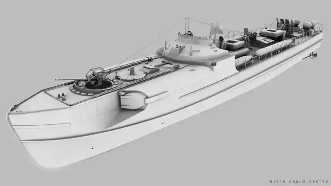 SCHNELLBOOT S100 3D model